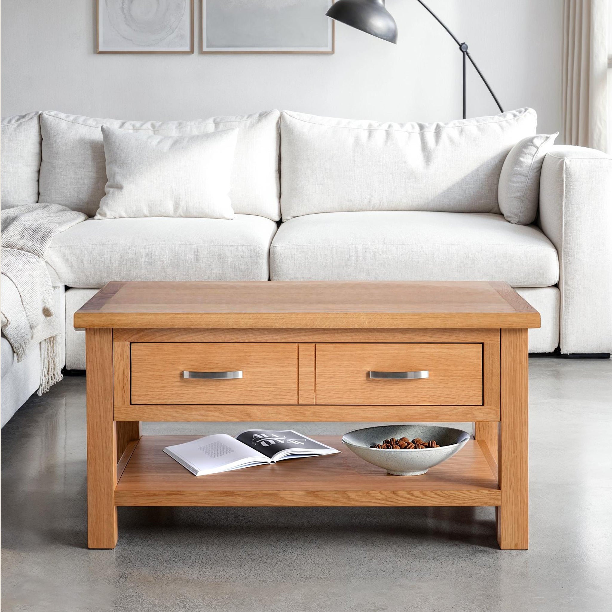 Light Oak Coffee Table