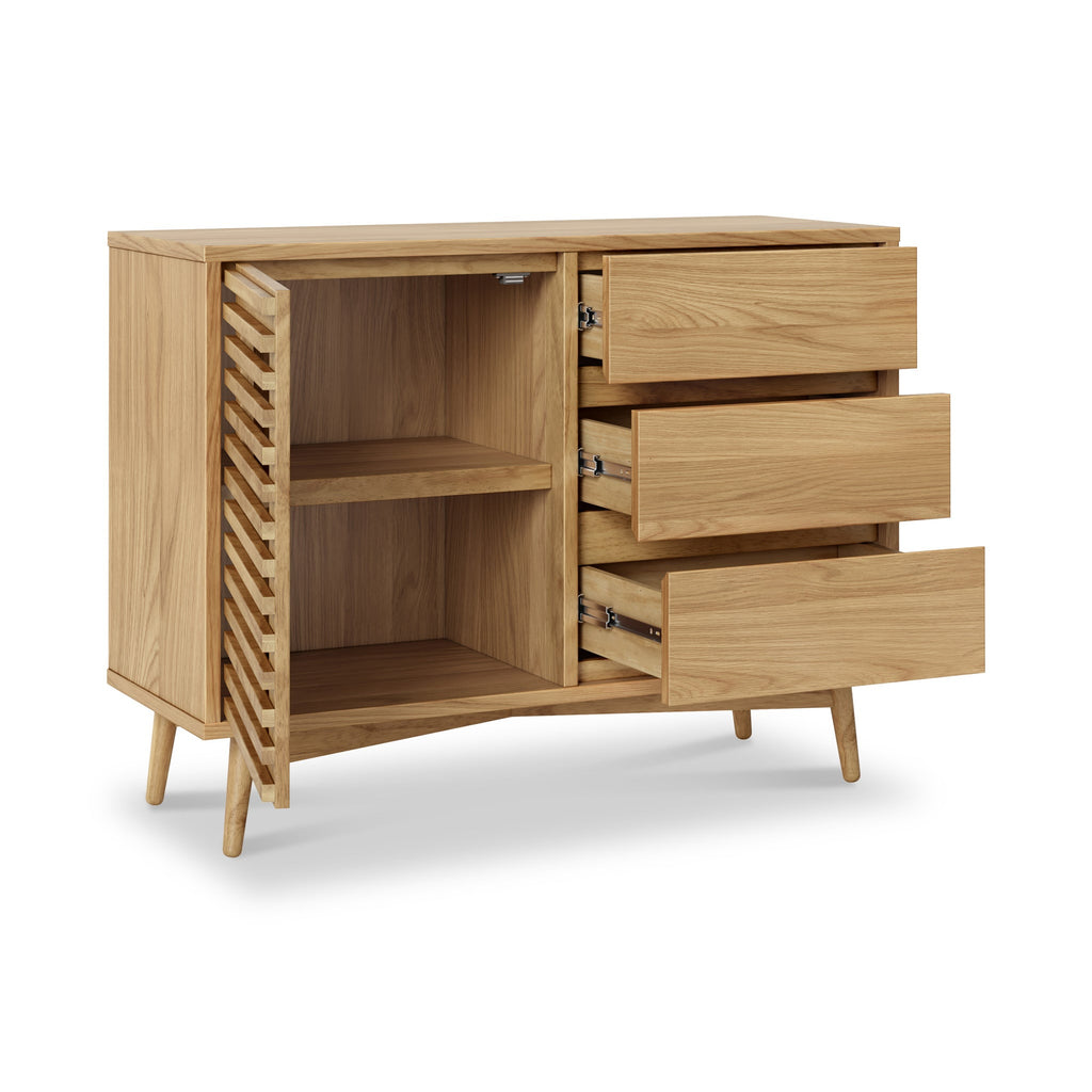 Light Oak Small Sideboard