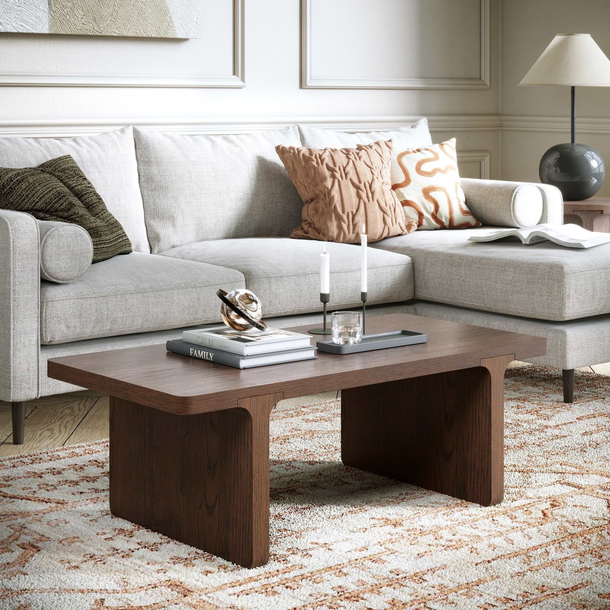 Oak Rectangular Coffee Table