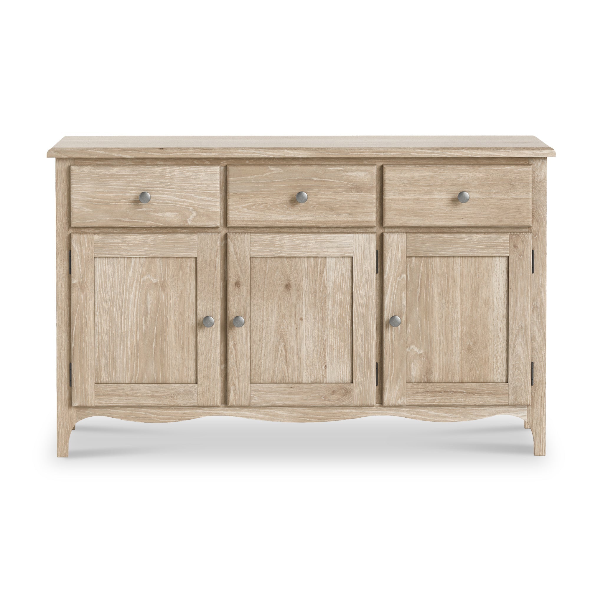 Washed Oak Large Sideboard