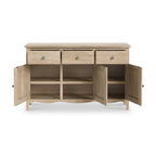 Washed Oak Large Sideboard